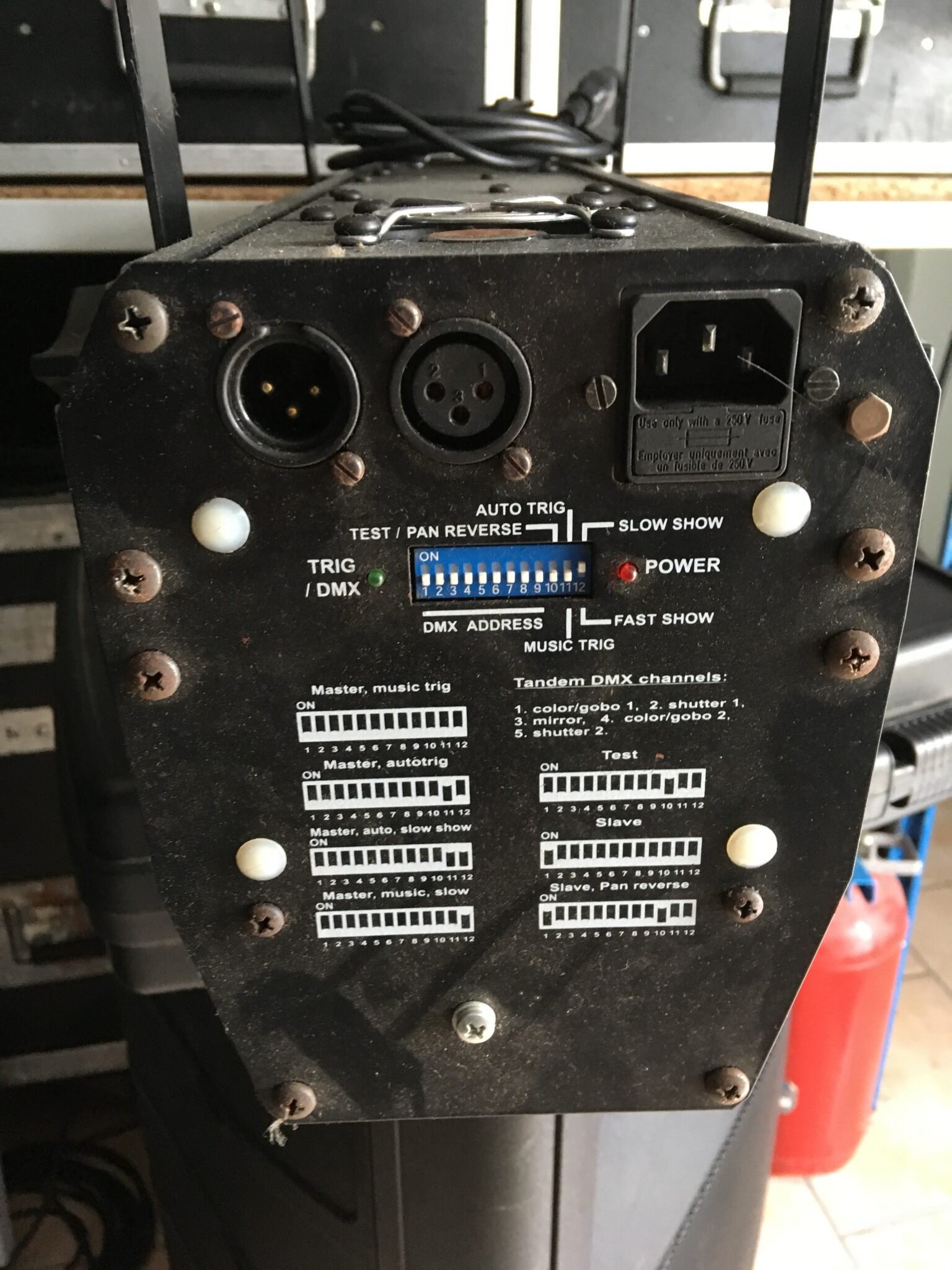 Adressage Des Machines DMX 512 By DreamX