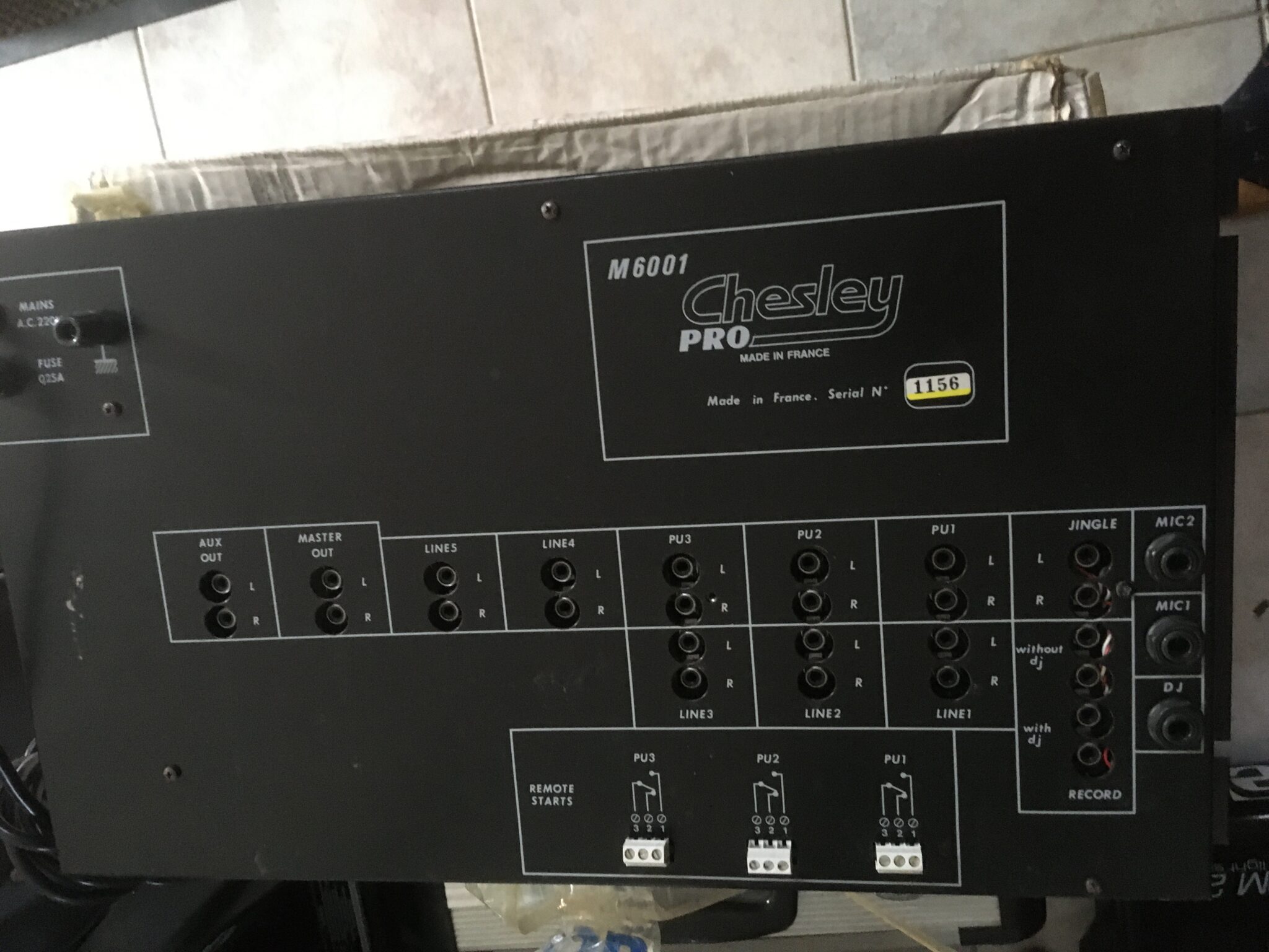 Table de mixage DJ Omnitronic PM311P - Planet Sono Table de mixage DJ Omnitronic PM311P - Planet Sono