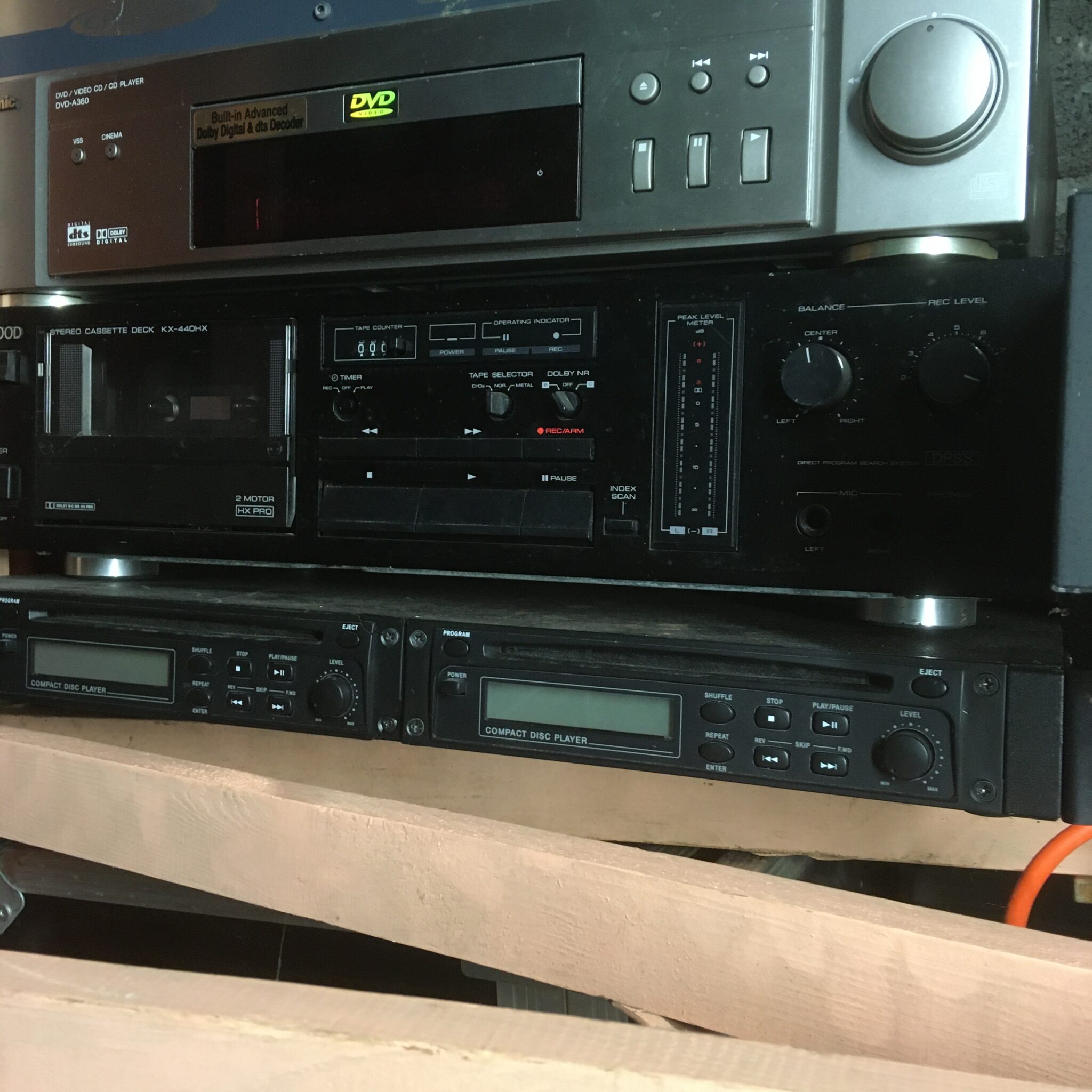 Platine double K7 Kenwood vintage - Photo, audio & vidéo