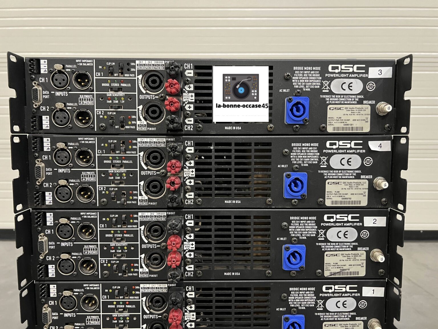 Ampli PL 380 QSC - By dreamiX