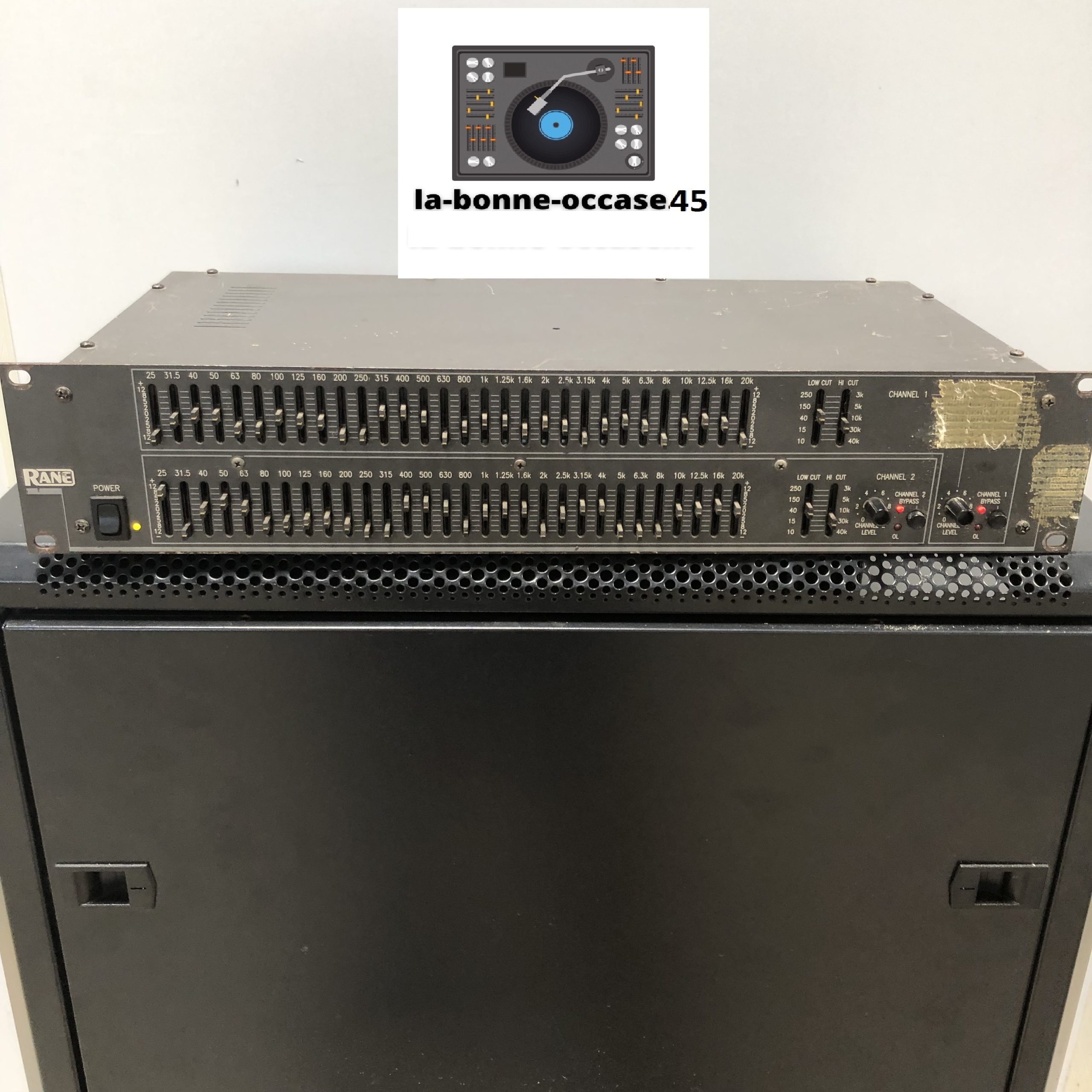 Égaliseur Graphique Toshiba EQ-E36 – Vintage 7 Bandes, Japon, Années 80, état Correct