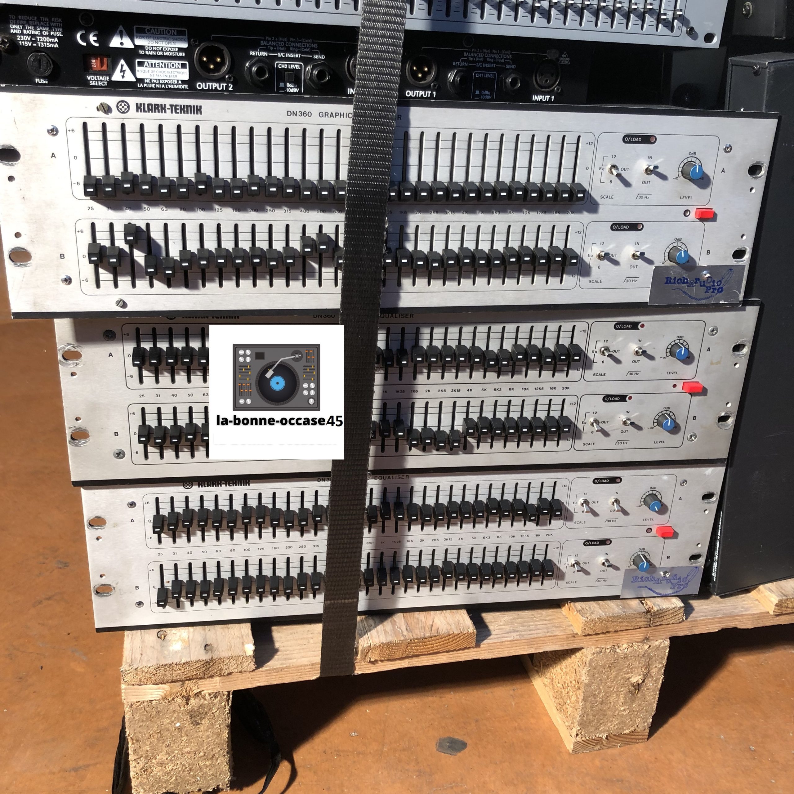 Egaliseur DN 360 Klarke Teknics